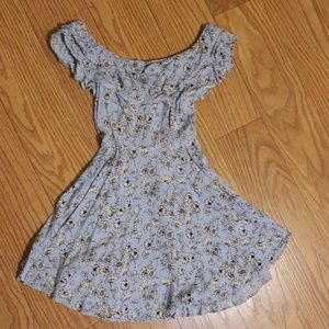 Blue flower dress